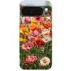 Image de Telefoonhoesje Geschikt voor Google Pixel 10 hoesje - Bloemenveld - Klaprozen - Kleurrijk - Siliconen Telefoonhoesje Telefoonhoesje