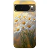 Image de Telefoonhoesje Geschikt voor Google Pixel 10 hoesje - Madeliefjes - Wit - Zonlicht - Siliconen Telefoonhoesje Telefoonhoesje