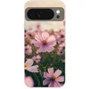 Image de Telefoonhoesje Geschikt voor Google Pixel 10 hoesje - Bloemen - Paars - Wazig - Siliconen Telefoonhoesje Telefoonhoesje