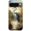 Image de Telefoonhoesje Geschikt voor Google Pixel 10 hoesje - Reiger - Water - Planten - Siliconen Telefoonhoesje Telefoonhoesje