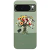 Image de Telefoonhoesje Geschikt voor Google Pixel 10 hoesje - Bloemen - Vaas - Kaartje - Siliconen Telefoonhoesje Telefoonhoesje