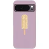 Image de Telefoonhoesje Geschikt voor Google Pixel 10 hoesje - Beige - Ijsje - Spikkels - Siliconen Telefoonhoesje Telefoonhoesje