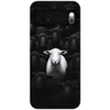 Image de Telefoonhoesje Geschikt voor Google Pixel 10 hoesje - Schapen - Wit - Duisternis - Siliconen Telefoonhoesje Telefoonhoesje