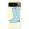 Image de Telefoonhoesje Geschikt voor Google Pixel 10 hoesje - Illustratie - Cowboylaarzen - Patroon - Siliconen Telefoonhoesje Telefoonhoesje