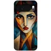 Image de Telefoonhoesje Geschikt voor Google Pixel 10 hoesje - Portret - Abstract - Vormen - Siliconen Telefoonhoesje Telefoonhoesje