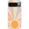 Image de Telefoonhoesje Geschikt voor Google Pixel 10 hoesje - Illustratie - Zon - Pastelkleuren - Siliconen Telefoonhoesje Telefoonhoesje
