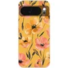 Image de Telefoonhoesje Geschikt voor Google Pixel 10 hoesje - Bloemen - Geschilderd - Geel - Siliconen Telefoonhoesje Telefoonhoesje