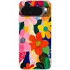 Image de Telefoonhoesje Geschikt voor Google Pixel 10 hoesje - Bloemen - Kleurrijk - Stippen - Siliconen Telefoonhoesje Telefoonhoesje