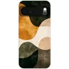 Image de Telefoonhoesje Geschikt voor Google Pixel 10 hoesje - Vormen - Okergeel - Abstract - Siliconen Telefoonhoesje Telefoonhoesje