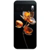 Image de Telefoonhoesje Geschikt voor Google Pixel 10 hoesje - Bloem - Orchidee - Oranje - Siliconen Telefoonhoesje Telefoonhoesje