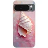 Image de Telefoonhoesje Geschikt voor Google Pixel 10 hoesje - Schelp - Pastel - Pink - Siliconen Telefoonhoesje Telefoonhoesje