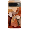 Image de Telefoonhoesje Geschikt voor Google Pixel 10 hoesje - Olifanten - Oranje - Abstract - Siliconen Telefoonhoesje Telefoonhoesje
