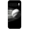 Image de Telefoonhoesje Geschikt voor Google Pixel 10 hoesje - Honkbal - Wit - Vliegt - Siliconen Telefoonhoesje Telefoonhoesje