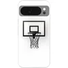 Image de Telefoonhoesje Geschikt voor Google Pixel 10 hoesje - Basketbalbord - Minimalistisch - Zwart - Siliconen Telefoonhoesje Telefoonhoesje