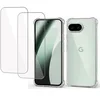 Image de ChiGuard Hoesje & 2x Screenprotector geschikt voor Google Pixel 10a Hoesje Screenprotector - Gehard Glas Cover + Shock Proof Case   Transparant