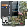 Image de Apple iPhone 17 Pro Hoesje Met Pasjes Jungle Design PU-Leer