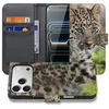 Image de Apple iPhone 17 Pro Bookcase Hoesje Met Pasjes Baby Luipaard