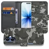 Image de Apple iPhone 17 Portemonnee Hoesje Army Light Camouflage TPU