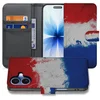 Image de Apple iPhone 17 Bookstyle Case Nederlandse Vlag Met Pasjes