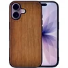 Image de Hoesje Apple iPhone 17 Backcover Donker Hout