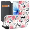 Image de Apple iPhone 17 Flip Style Cover Butterfly Roses