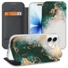 Image de Wallet Case Apple iPhone 17 Marmer Groen