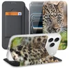 Image de Apple iPhone 17 Pro Max Standcase Hoesje Baby Luipaard