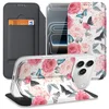 Image de Apple iPhone 17 Pro Book Case Butterfly Roses