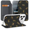 Image de Book Wallet Case Apple iPhone 17 Pro Leopards