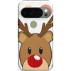 Image de Casetastic Hoesje Geschikt voor Google Pixel 10/10 Pro - Stijlvolle Beschermende Duo-layer Case - Rudolph Rendier Rednose