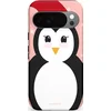Image de Casetastic Hoesje Geschikt voor Google Pixel 10/10 Pro - Stijlvolle Beschermende Duo-layer Case - Kerst Pinguin Kawaii