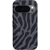Image de Casetastic Hoesje Geschikt voor Google Pixel 10/10 Pro - Stijlvolle Beschermende Duo-layer Case - Donker Blauwe Navy Stripes