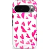 Image de Casetastic Hoesje Geschikt voor Google Pixel 10/10 Pro - Stijlvolle Beschermende Duo-layer Case - Valentijns Liefdes Hartjes