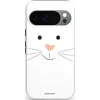 Image de Casetastic Hoesje Geschikt voor Google Pixel 10/10 Pro - Stijlvolle Beschermende Duo-layer Case - Bunny Konijnen Gezichtje