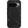Image de Casetastic Hoesje Geschikt voor Google Pixel 10/10 Pro - Stijlvolle Beschermende Duo-layer Case - Zwart Marmeren Marble Elegantie