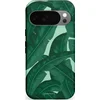 Image de Casetastic Hoesje Geschikt voor Google Pixel 10/10 Pro - Stijlvolle Beschermende Duo-layer Case - Bananen Bladeren Jungle