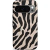 Image de Casetastic Hoesje Geschikt voor Google Pixel 10/10 Pro - Stijlvolle Beschermende Duo-layer Case - Black & Sand