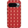 Image de Casetastic Hoesje Geschikt voor Google Pixel 10/10 Pro - Stijlvolle Beschermende Duo-layer Case - Kerst sterren Trui Patroon