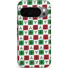 Image de Casetastic Hoesje Geschikt voor Google Pixel 10/10 Pro - Stijlvolle Beschermende Duo-layer Case - Rood Groene Kerst Kadootjes