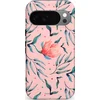 Image de Casetastic Hoesje Geschikt voor Google Pixel 10/10 Pro - Stijlvolle Beschermende Duo-layer Case - Roze Bloemen en Takken