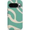 Image de Casetastic Hoesje Geschikt voor Google Pixel 10/10 Pro - Stijlvolle Beschermende Duo-layer Case - Zand Groene Vlaktes