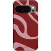 Image de Casetastic Hoesje Geschikt voor Google Pixel 10/10 Pro - Stijlvolle Beschermende Duo-layer Case - Roze Rode Framboos Blobs