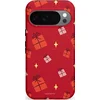 Image de Casetastic Hoesje Geschikt voor Google Pixel 10/10 Pro - Stijlvolle Beschermende Duo-layer Case - Rode Sinterkerst Cadeaus