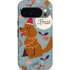 Image de Casetastic Hoesje Geschikt voor Google Pixel 10/10 Pro - Stijlvolle Beschermende Duo-layer Case - Merry Christmas Hond