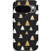 Image de Casetastic Hoesje Geschikt voor Google Pixel 10/10 Pro - Stijlvolle Beschermende Duo-layer Case - Happy Chistmas Kerstbomen