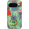 Image de Casetastic Hoesje Geschikt voor Google Pixel 10/10 Pro - Stijlvolle Beschermende Duo-layer Case - Hondje als Kerstcadeau