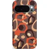 Image de Casetastic Hoesje Geschikt voor Google Pixel 10/10 Pro - Stijlvolle Beschermende Duo-layer Case - Abstracte Retro Vormen