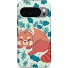 Image de Casetastic Hoesje Geschikt voor Google Pixel 10/10 Pro - Stijlvolle Beschermende Duo-layer Case - Rode panda avonturen