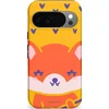 Image de Casetastic Hoesje Geschikt voor Google Pixel 10/10 Pro - Stijlvolle Beschermende Duo-layer Case - Vossen beat