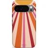 Image de Casetastic Hoesje Geschikt voor Google Pixel 10/10 Pro - Stijlvolle Beschermende Duo-layer Case - Retro straal